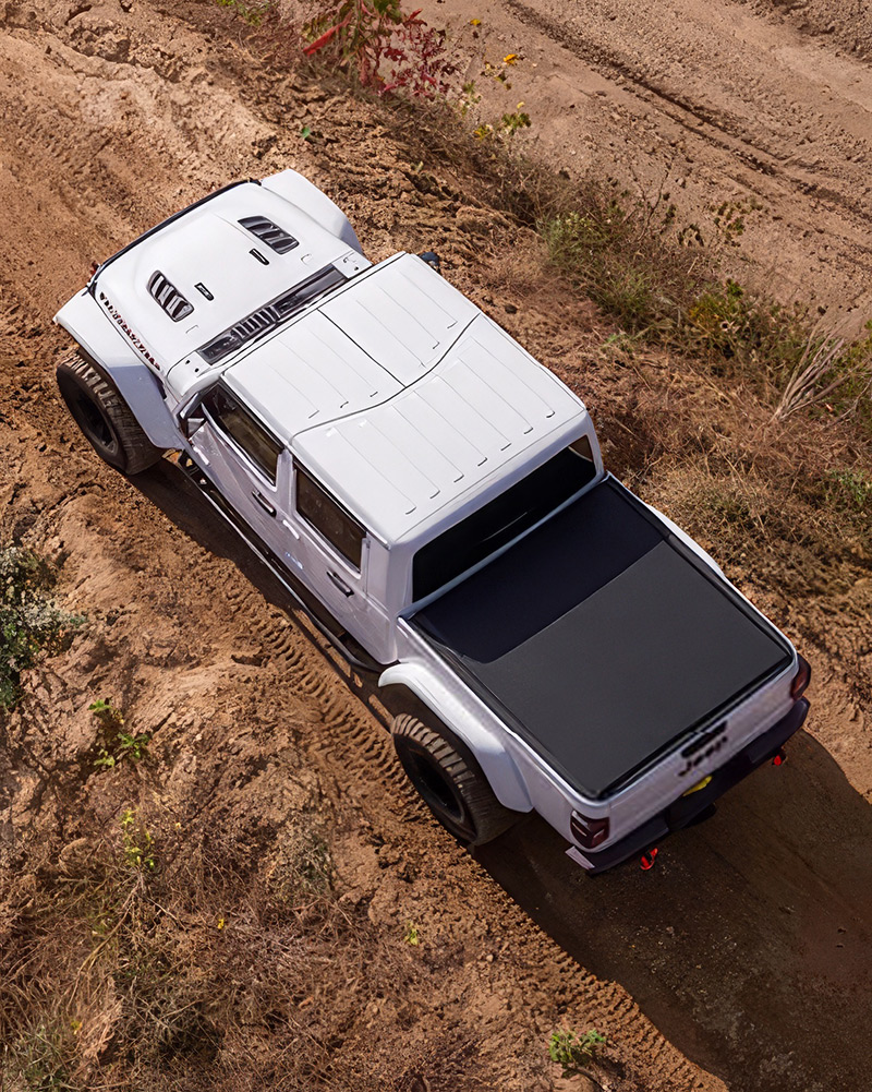 Various truck models with TruXport covers