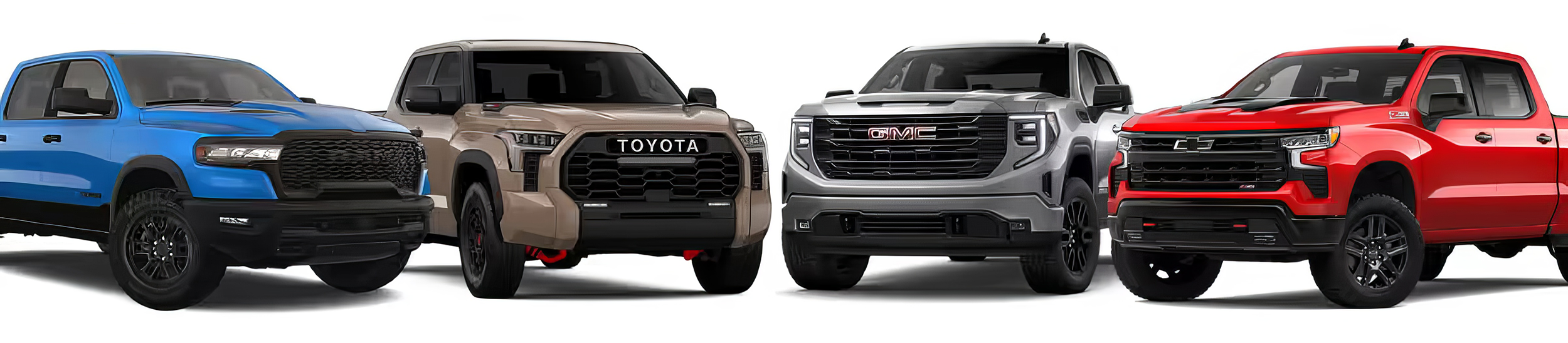Various truck models with TruXport covers